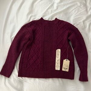 Knit Crew Neck Sweater